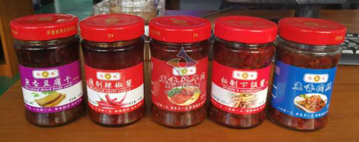 酱料灌装真空旋盖生产线